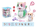 B/O PLUSH TOY PET SET W/MUSIC & TOUCH & SOUND（ NOT INCLUDE BATTERY）