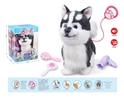 B/O PLUSH TOY PET SET W/MUSIC & TOUCH & SOUND（ NOT INCLUDE BATTERY）