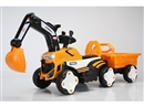 B/O CHILDRENS CONSTRUCTION CAR W/LIGHT & MUSIC,3COLOURS