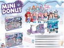 JOINTS BODY DOLL W/DESSERT CAR SET,2ASST