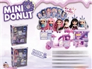 JOINTS BODY DOLL W/DESSERT CAR SET,2ASST