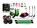 GOLF GAME SET W/LIGHT(NOT INCLUDED BATTERY)