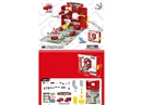 FIRE FIGHTING PARKING LOT SET W/2PCS FREE WAY CAR