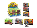MINI CAR REPAIR SHOP SET 12PCS/DISPLAY BOX W/1PCS DIE-CAST FREE WAY CAR,3COLORS