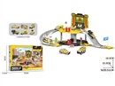 CONSTRUCTION PARKING LOT SET W/DIE-CAST CAR 1PCS