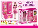 KITCHEN SET W/DOLL & LIGHT & SOUND & SPRAY(NOT INCLUDE BATTERY)