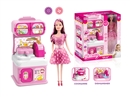 KITCHEN SET W/DOLL