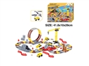 B/O RAIL CAR SET 144PCS