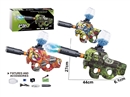B/O WATER GUN,3COLORS W/SPRAY(INCLUDE BATTERY)