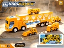 FREE WAY TRUCK W/4PCS CONSTRUCTION TRUCK