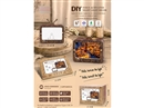 WOODEN VOICE-CONTROLLED NIGHT LIGHT ORNAMENTS,6PCS/DISPLAY BOX