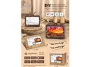 WOODEN VOICE-CONTROLLED NIGHT LIGHT ORNAMENTS,6PCS/DISPLAY BOX