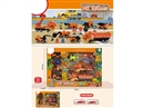 PULL BACK DINOSAUR CONSTRUCTION TRUCK