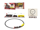 1:87 B/O TRAIN TRACK W/LIGHT & MUSIC 17PCS(NOT INCLUDED BATTERY)