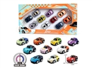 1:72 FREE WAY DIE-CAST CAR 10PCS W/CAN CHANGE COLOR