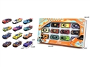 1:64 FREE WAY DIE-CAST CAR 12PCS W/CAN CHANGE COLOR