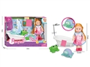 4.5"SOLID BODY DOLL W/ACCESSORIES