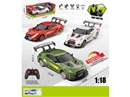 1:18 5-CHANNEL R/C CAR W/LIGHT & SPRAY,3COLORS(INCLUDED BATTERY)