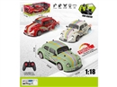 1:18 5-CHANNEL R/C CAR W/LIGHT & SPRAY,3COLORS(INCLUDED BATTERY)