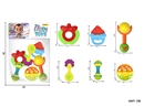 BABY RATTLE 6PCS