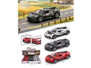 1:32 PULL BACK DIE-CAST CAR W/CAN OPEN THE DOOR 12PCS/DISPLAY BOX,3COLORS