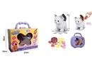 B/O PLUSH TOYS W/SOUND & CAN WALK,3COLORS(NOT INCLUDED BATTERY)
