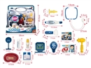 DOCTOR SET W/LIGHT & SOUND 14PCS(INCLUDED BATTERY)