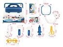 DOCTOR SET W/LIGHT & SOUND 9PCS(INCLUDED BATTERY)