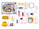 DOCTOR SET W/LIGHT & SOUND 11PCS(INCLUDED BATTERY)