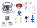 DOCTOR SET W/LIGHT & SOUND 10PCS(INCLUDED BATTERY)