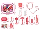DOCTOR SET W/LIGHT & SOUND 13PCS(INCLUDED BATTERY)