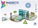 MAGNETIC BUILDING TILES 35PCS