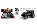 FRICTION POLICE CAR,2COLOURS,8PCS/DISPLAY BOX