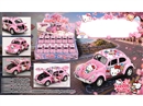 PULL BACK DIE-CAST CAR W/LIGHT & MUSIC & CAN OPEN THE DOOR 12PCS/DISPLAY BOX