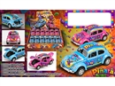 PULL BACK DIE-CAST CAR W/LIGHT & MUSIC & CAN OPEN THE DOOR 2ASST 12PCS/DISPLAY BOX