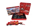 PULL BACK DIE-CAST CAR W/9PCS FREE WAY CAR