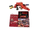PULL BACK DIE-CAST CAR W/6PCS FREE WAY CAR & CATAPULT