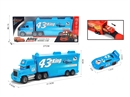 PULL BACK DIE-CAST CAR W/1PCS FREE WAY CAR