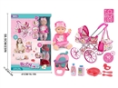 12"BLOW MOLD DOLL W/10 SOUND IC & ACCESSORIES(INCLUDED BATTERY)