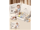 BOILED BABY RATTLE SET W/PLUSH TOYS 10PCS(NOT INCLUDED BATTERY)