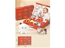 BOILED BABY RATTLE SET W/PLUSH TOYS 10PCS(NOT INCLUDED BATTERY)
