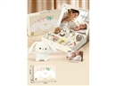 BOILED BABY RATTLE SET W/PLUSH TOYS 10PCS(NOT INCLUDED BATTERY)