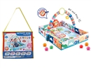 CRAWLING CARPET GYM W/BALL 8PCS