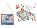 CRAWLING CARPET GYM W/MUSIC & BALL 8PCS