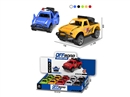 FRICTION CAR W/CAN OPEN THE DOOR，5COLORS 10PCS/DISPLAY BOX
