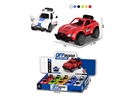FRICTION CAR W/CAN OPEN THE DOOR，5COLORS 10PCS/DISPLAY BOX