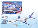 FRICTION AIRPLANE W/LIGHT & MUSIC(INCLUDE BATTERY)