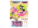R/C GREEDY CAR，2PCS W/SPARY & LIGHT & MUSIC(INCLUDE BATTERY)