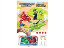R/C GREEDY CAR，2PCS W/SPARY & LIGHT & MUSIC(INCLUDE BATTERY)