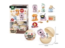 KITCHEN SET W/LIGHT & MUSIC 12PCS 6ASST(INCLUDED BATTERY)